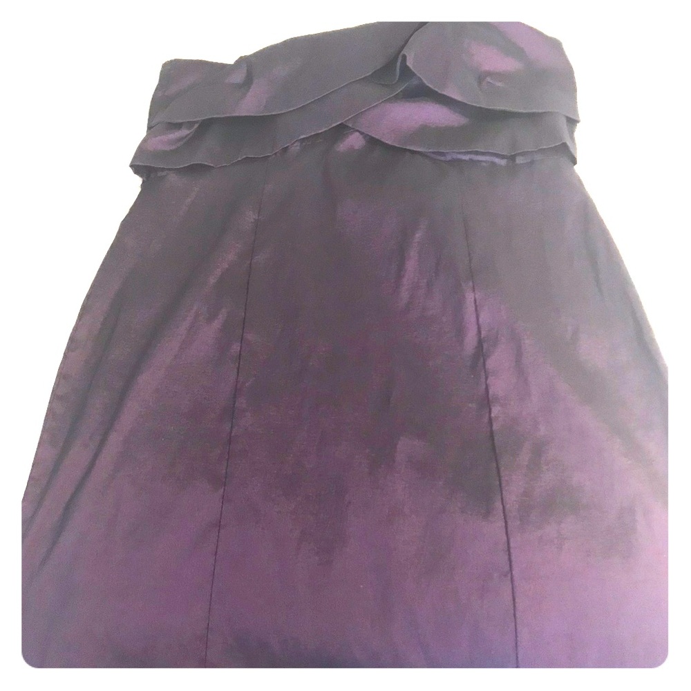 Purple Semi Formal Prom Dress